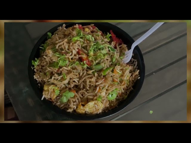 Chicken friedrice hyderabad style ma full video cooking Chinesefood