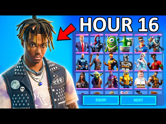 Upgrading My Subscribers Fortnite Account for 24 Hours!