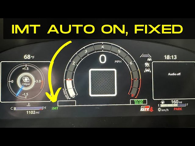 Imt Mode On Your Corolla? We Can Fix That!