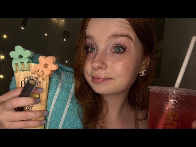 ASMR Sassy Rich Girl Gets You Ready For The Beach 🏖️