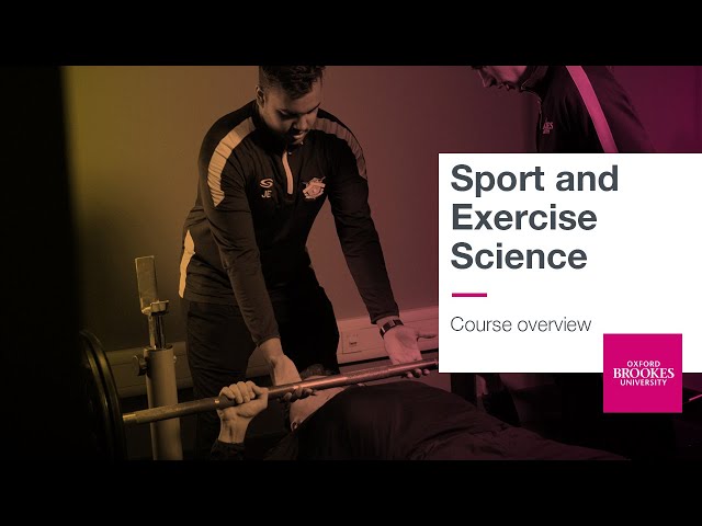 Sport and Exercise Science | Oxford Brookes University