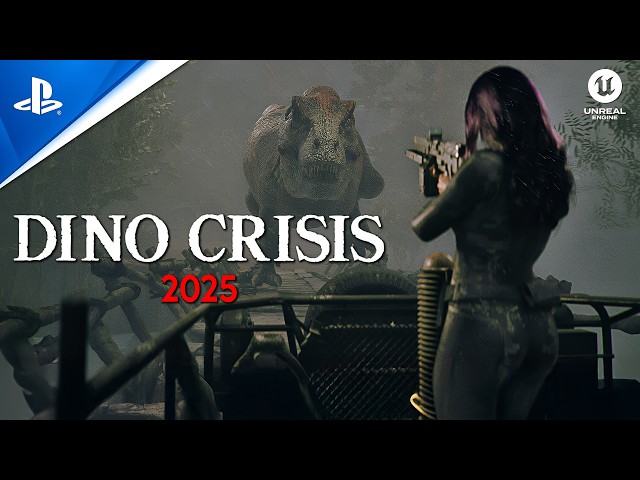 TOP 15 ULTRA REALISTIC Dinosaurs in Horror Games like DINO CRISIS coming in 2025