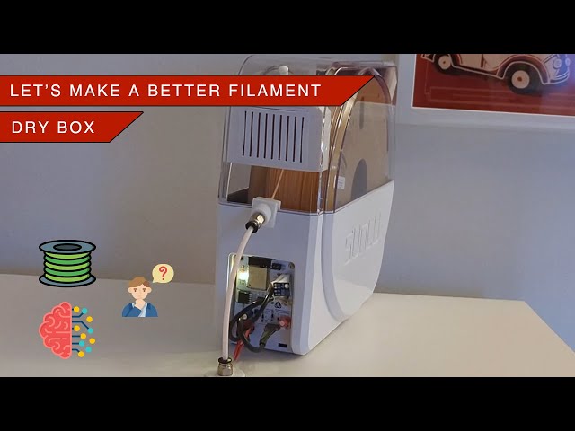 DIY 3D Printing Filament Dry Box