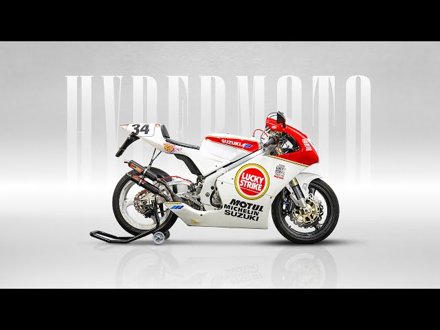 SUZUKI RGV 250 GAMMA - Moto da Collezione - Vista a 360° - Moto Argento