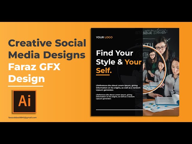 creative social media design | social media poster design