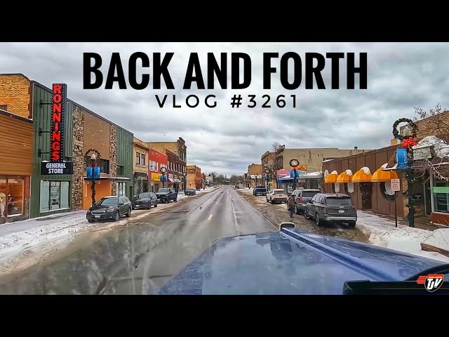 BACK AND FORTH | My Trucking Life | Vlog #3261