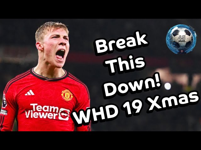 Xmas Goal Breakdown - WHD 19 Premier League