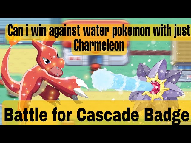 Fire Vs Water / Gym Fight #CascadeBadge #FireRed