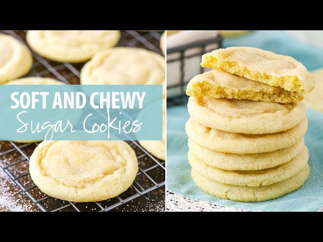 Soft and Chewy Sugar Cookies