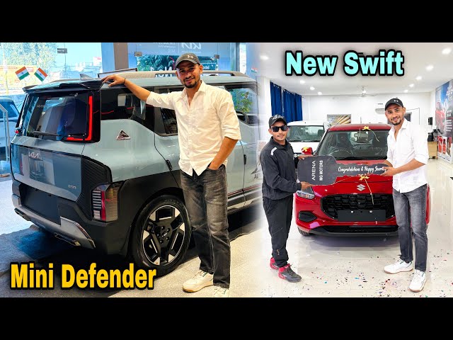 Kia New mini defender 😱 || New swift delivery 🥰