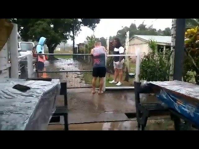 Heavy rain in Savusavu - 24/10/19