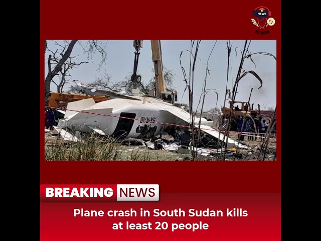 Desitdown News (Plane crash in South Sudan kills at least 20 people) #desitdown #news