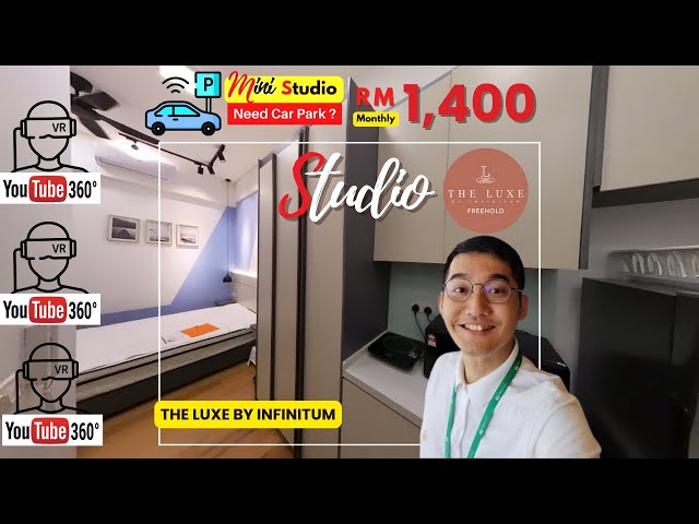 ⛺ Cheapest ? 360° VR Studio Tour - The Luxe By Infinitum