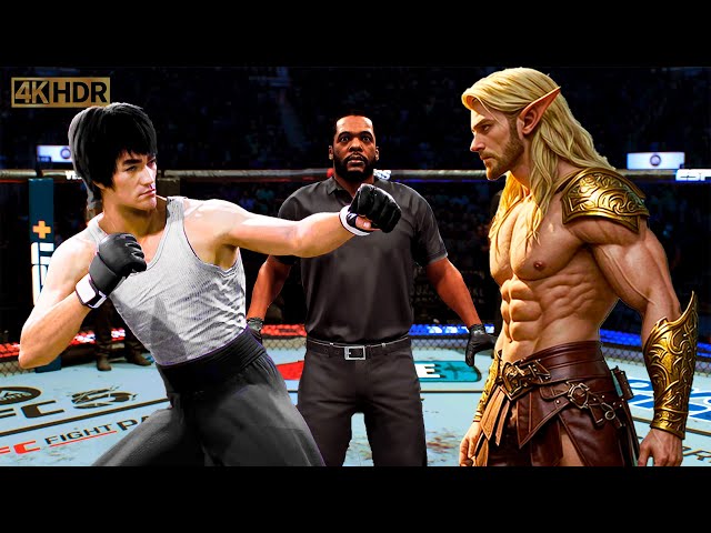 TRUE Bruce Lee vs. Golden Elf REMATCH | EA Sports UFC 5