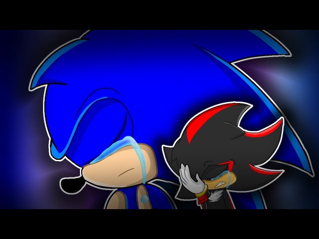 Shadow finds Sonic and comforts him【Sad story】