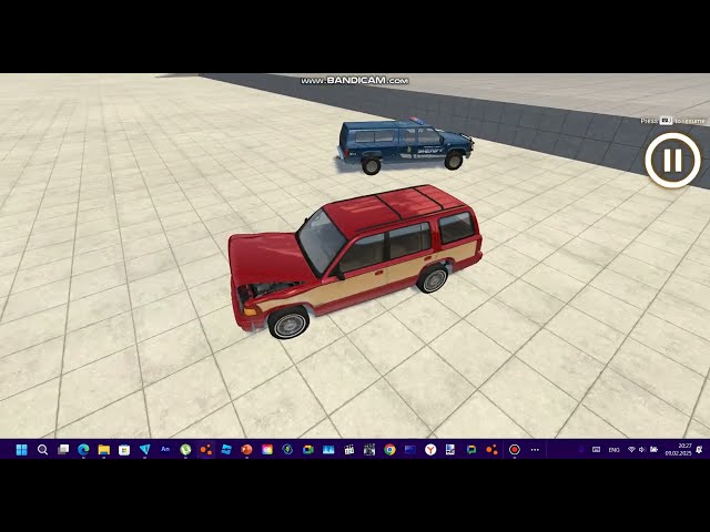 BeamNG Drive Test Crash Testing #4 - mistercheese2017