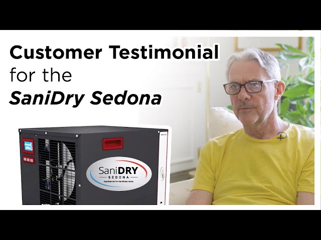 SaniDry Sedona Dehumidifier Customer Testimonial | Basement Systems