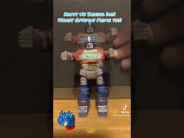 A tragic Boxing Day Unboxing. #optimusprime #transformers #transformersone #unboxing #toycollector