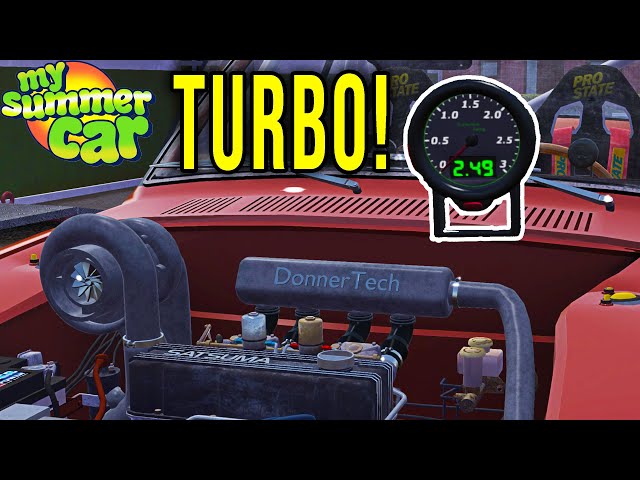 UPDATED TURBO - TRYING TO INSTALL AND DRIVE - My Summer Car