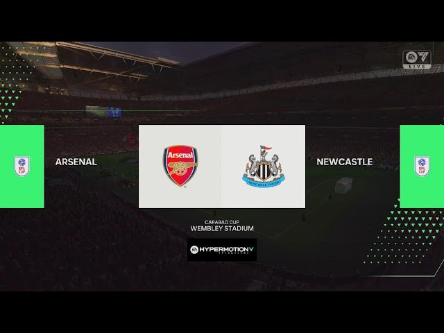 Newcastle 3-2 ARSENAL, EFL match highlights