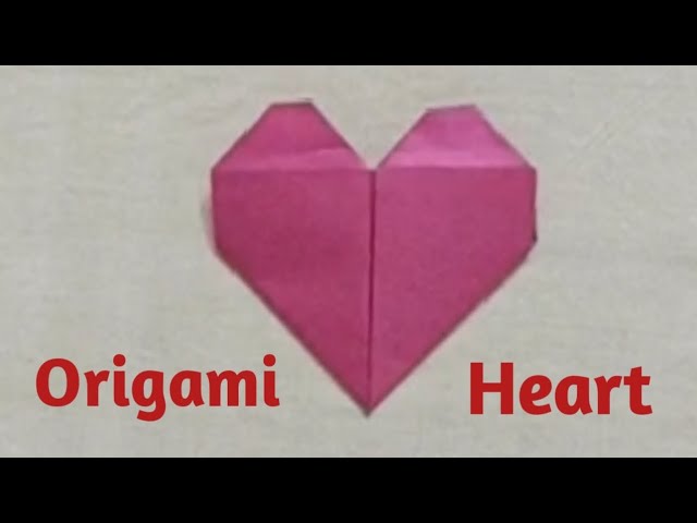 Origami Heart | Paper Heart |Paper Heart For Velentine Day | Velentine's Day Gifts