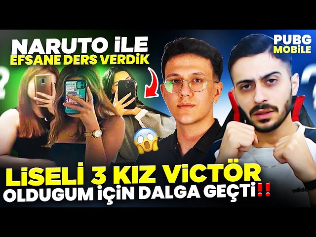 LİSELİ 3 KIZ VİCTÖR OLDUĞUM İÇİN DALGA GEÇTİ‼️ NARUTO İLE UNUTULMİCAK DERS VERDİK😡