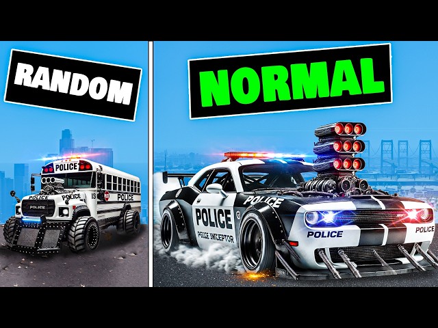 Every 30 seconds my police car gets randomized in GTA 5