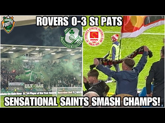 Shamrock Rovers 0-3 St Patricks Athletic | Matchday Vlog | Tallaght Stadium ⚽️🇮🇪