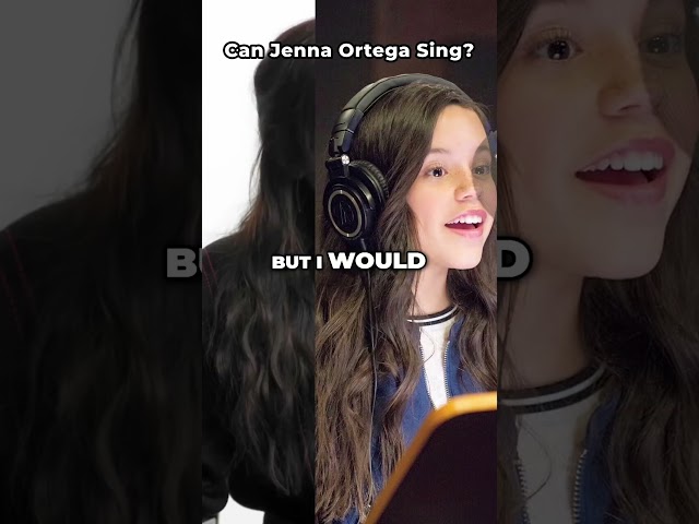 "I Can Sing, But…" – Jenna Ortega Shares Her Musical Side