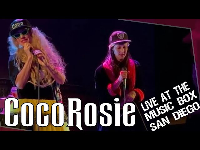 CocoRosie Live at The Music Box in San Diego California 11/20/22