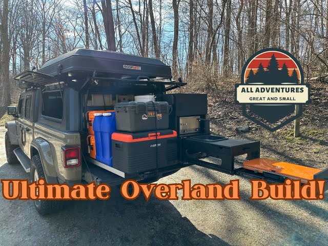 My ultimate overland camping adventure vehicle! Jeep Gladiator