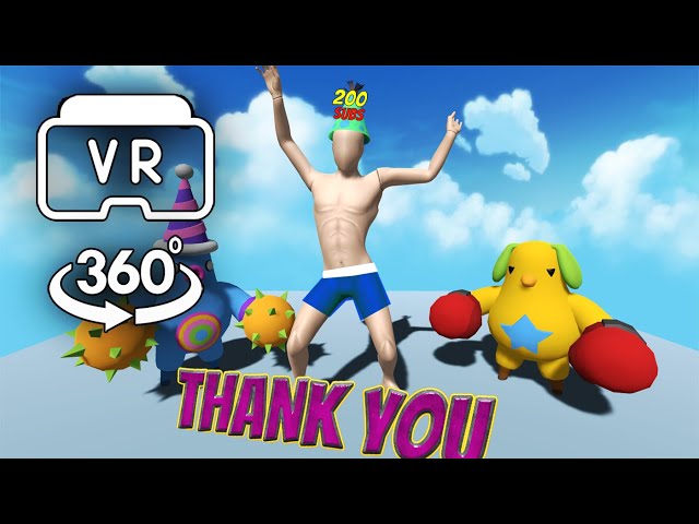 The First 200 YouTube Subscribers!! - VR 360 4K