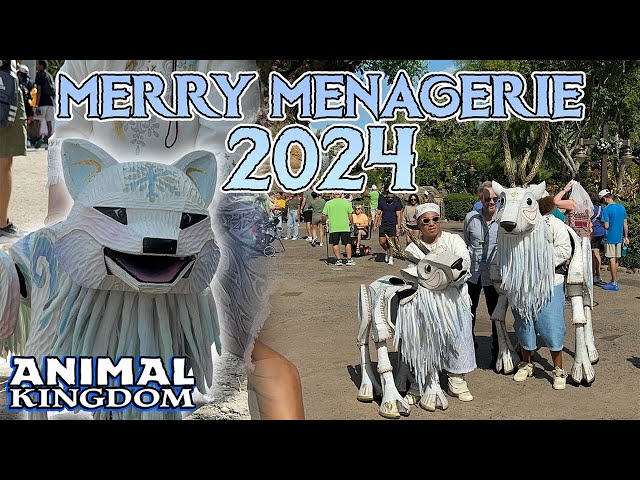 Merry Menagerie Returns to Disney's Animal Kingdom for 2024 Holidays