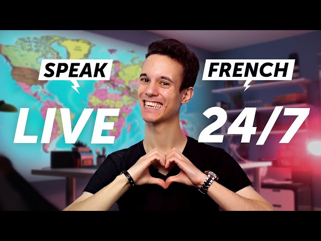 Speak French 24/7 with FrenchPod101 TV 🔴 Live 24/7