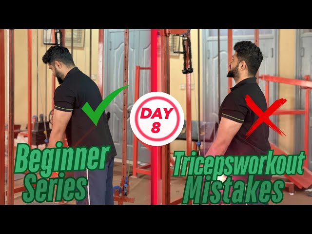 Tricep workout at gym|tricep workout | tricep extension