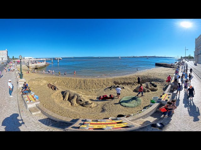 Lisbon Lisboa Portugal 2024 scenic scenery travel virtual tour Insta360 X4 8K 360 degree video