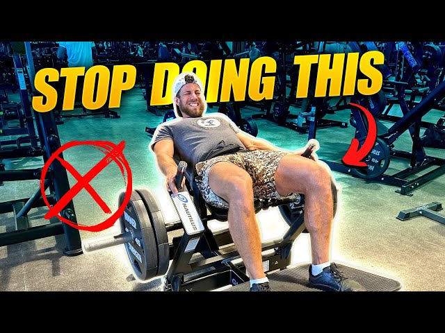 How to PROPERLY Machine Hip Thrust (FIX YOUR FORM NOW)