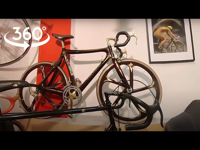 Ma COLLECTION de vélos de course VINTAGE - vidéo 360º