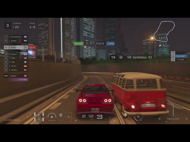 Gran Turismo 7 | Nissan 400R x LaFerrari x RUF CTR3 - Tokyo Expressway Central Horário