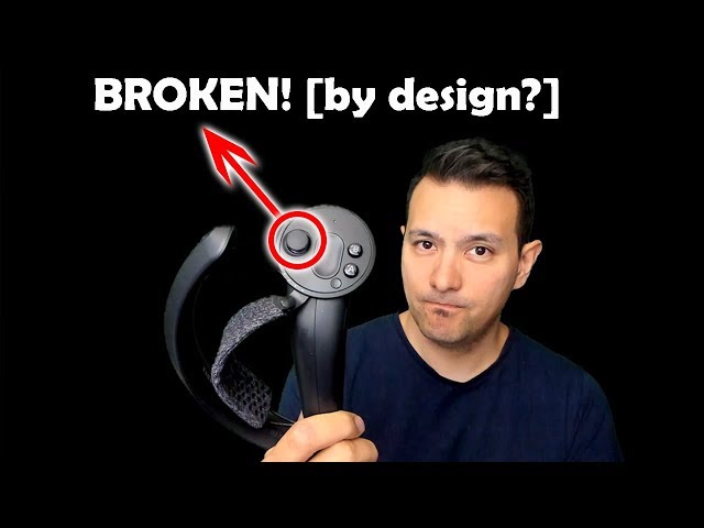 Valve Index Controllers Are BROKEN! [by design...?] - UPDATE: Problem SOLVED