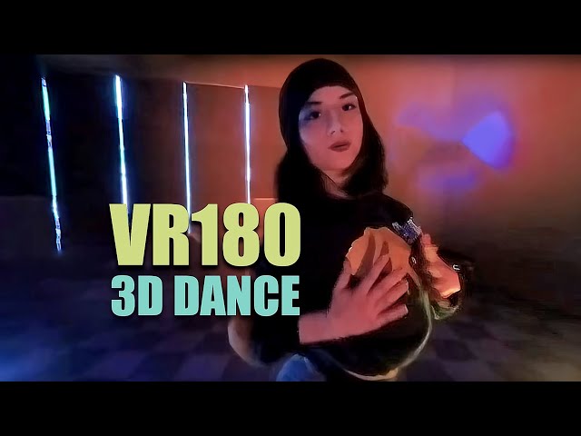 VR180 3D Dance Video | Dia Having Fun At Infinity Arts Dance Studio | Solo Hip Hop Girl | 4K UHD