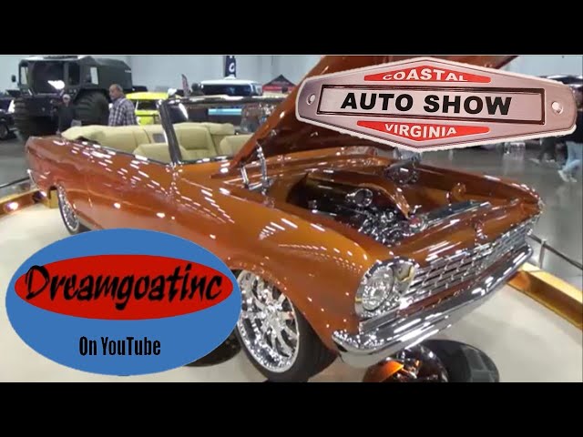 Walk Around 7th Annual Coastal Virginia Auto Show Pt. 1 CVAS Dreamgoatinc Hot Rod Pro Street Customs