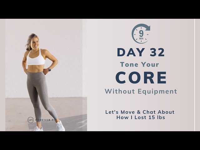 9-Minute Ab Workout: Tone Your Core at Home Without Equipment + Weight Loss Tips