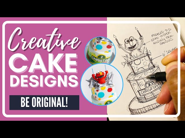 Create Unique Cake Designs in 3 Simple Steps!