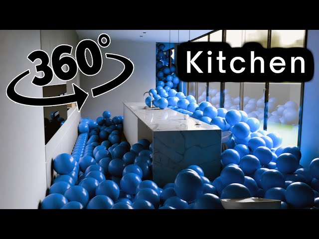 Balls in Kitchen | 360 VR