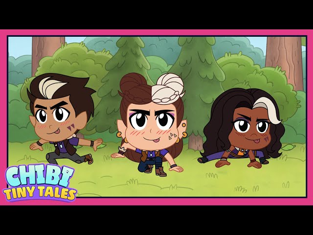 ZOMBIES Chibi Tiny Tales | Werewolf Bath Time 🐺 | @disneychannel