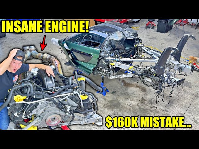 Rebuilding The Rarest Wrecked Mclaren Senna PART 3!!!