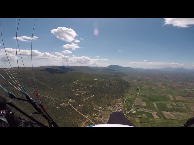 The first "good" day. XC paragliding 60km (part 3/4)