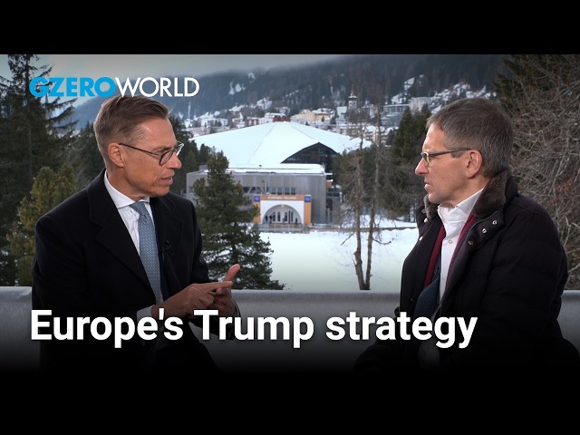 Europe's new future with Trump 2.0 | Alexander Stubb | GZERO World with Ian Bremmer