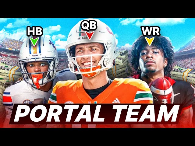 I Play CFB 25... But ONLY With Transfer Portal Players!